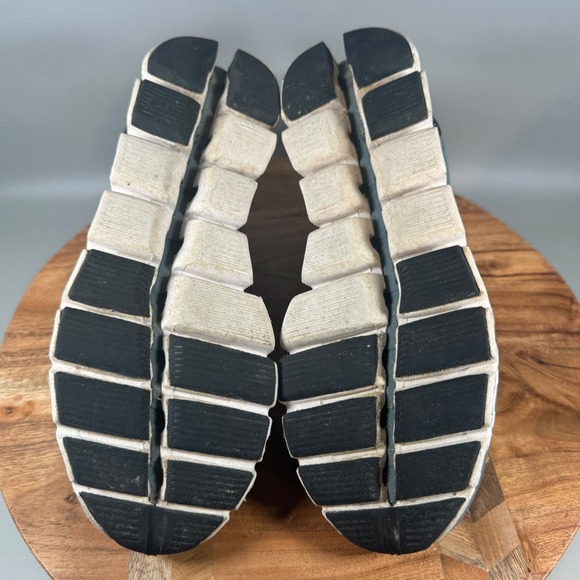 ON Running Cloud X  Women's Running Shoes Sz 8.5 Blue Grey Athletic - Picture 6 of 8